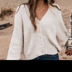 Cream Cardigan